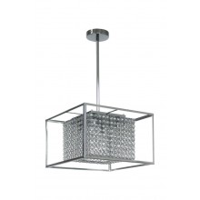Люстра WunderLicht Yw1305 40x108 см Сріблясто-прозорий (YW1305-44)