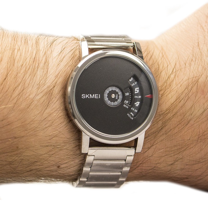 Чоловічий годинник Skmei 1260 silver