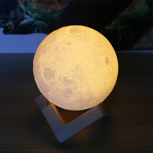 Нічник 3D Moon Touch Control 15 см 5 режимів Місяць (kds969414235)