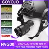 Монокуляр нічного бачення з шоломом та кріплення Binock NVG30 Wi-Fi 940nm Чорний (2191877106)