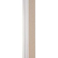 Декоративна стінова рейка Sticker Wall PS 2900x160x11 мм Бежевий (SW-00002150)