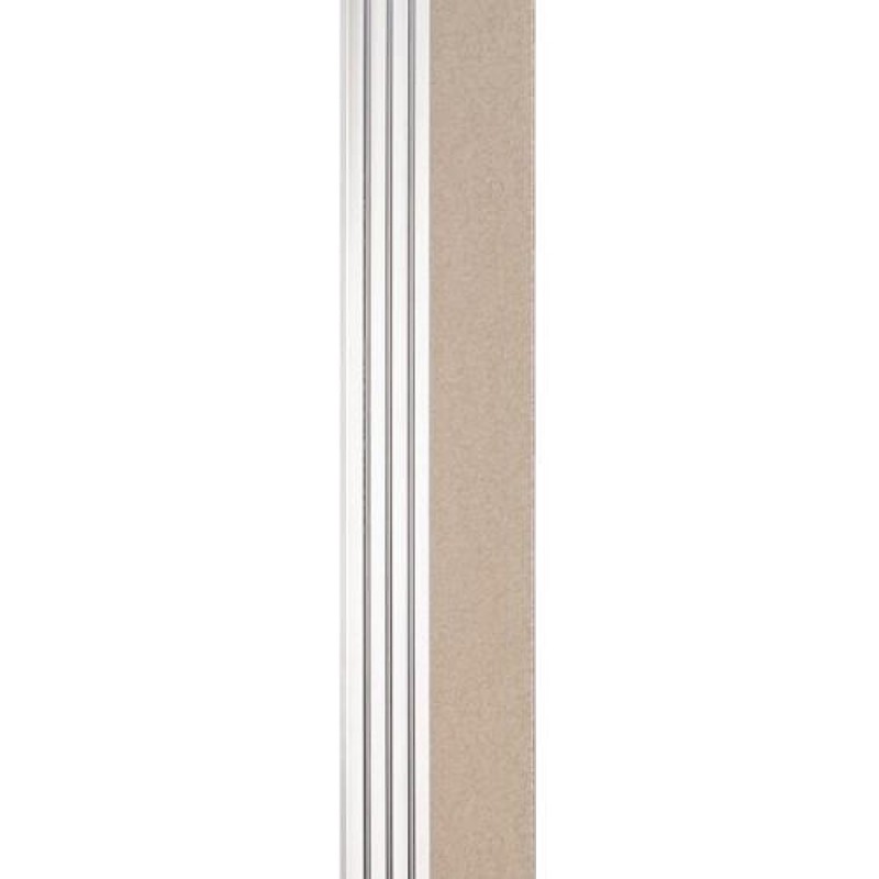 Декоративна стінова рейка Sticker Wall PS 2900x160x11 мм Бежевий (SW-00002150)