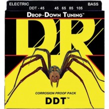 Струни для бас-гітари DR DDT-45 Drop-Down Tuning Medium Bass 4-Strings 45/105