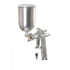 Краскопульт MASTERTOOL HP MINI ВБ 200 мл алюміній поворотний Ø0.5 мм 60-90 л/хв 2.5-4.0 бар факел регульований 80-8936