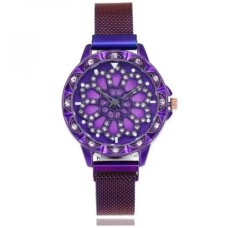 Годинник жіночий Classic Diamonds 40 мм Фіолетовий (2104618462)