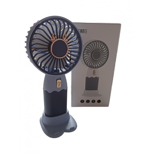 Вентилятор ручний акумуляторний Mini Fan ZB088C USB Фіолетово-бузковий