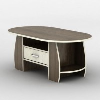 Журнальний столик Тиса Мебель Фаворит Венге Дуб молочний 50x60x100 см Журнальний столик Тиса Мебель Фаворит Венге Дуб молочний 50x60x100 см