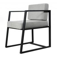 Лаунж крісло у стилі Loft NS-942 830x660x700 мм Черный Лаунж крісло у стилі Loft NS-942 830x660x700 мм Черный