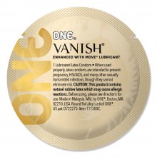 Презерватив ONE Vanish Hyperthin 1 шт