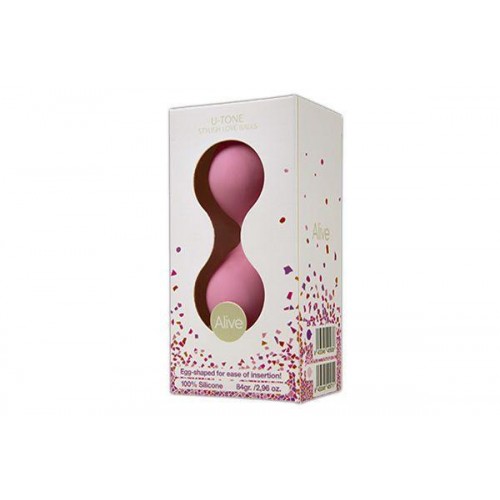Вагінальні кульки Alive U-Tone Balls Pink (AL40571) в інтернет супермаркеті PbayMarket!