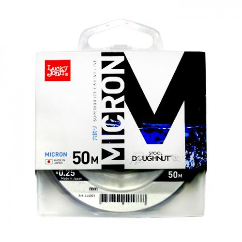 Жилка моно зимова Lucky John MICRON 0,08 / 50м (інд.уп / * 10) в інтернет супермаркеті PbayMarket!