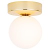 Стельовий світильник TK Lighting Bianca 16x12x15 см Золотисто-білий (TK4695)