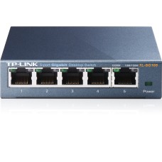 Комутатор TP-Link TL-SG105 (5хGE, настільний, метал)