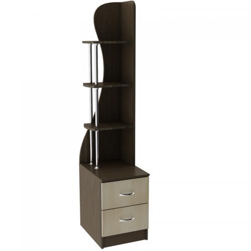 Комод із надбудовою Тиса Мебель К-42 Венге Дуб молочний 183x47x40 см Комод із надбудовою Тиса Мебель К-42 Венге Дуб молочний 183x47x40 см