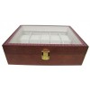 Шкатулка для зберігання годинників Craft 10WB.MAT.BR 26,2х20х8.5 см Коричнево-сірий
