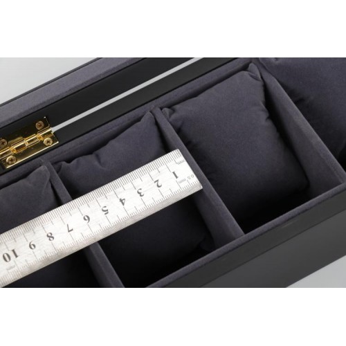 Скринька для зберігання годинників Craft 34х11.5х7.8 см 5WB.MAT.BL.GR Скринька для зберігання годинників Craft 34х11.5х7.8 см 5WB.MAT.BL.GR
