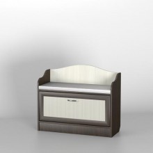 Тумба для взуття Тиса Мебель ТО-129 Венге 73x90 см
