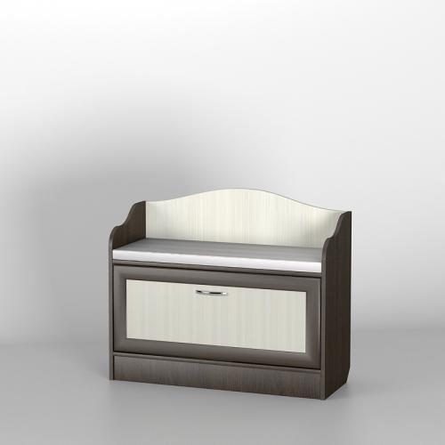 Тумба для взуття Тиса Мебель ТО-129 Венге 73x90 см Тумба для взуття Тиса Мебель ТО-129 Венге 73x90 см