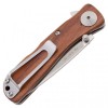 Ніж SOG Twitch II Wood Handle Коричневий