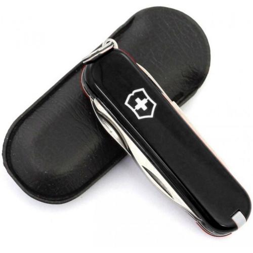Складаний ніж Victorinox Rambler 58 мм 10 функцій Чорний (0.6363.3) Складаний ніж Victorinox Rambler 58 мм 10 функцій Чорний (0.6363.3)