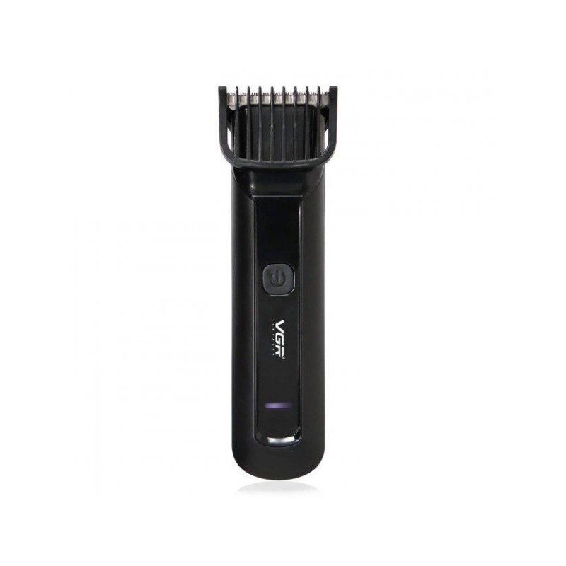 Машинка-триммер для стрижки бездротова акумуляторна з телескопічною насадкою VGR V-928 Чорний