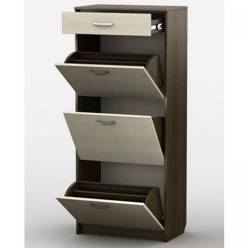 Тумба для взуття Тиса Мебель ТО-114 Венге 145x60 см Тумба для взуття Тиса Мебель ТО-114 Венге 145x60 см