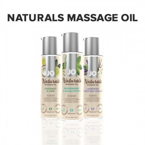 Масажна олія System JO - Naturals Massage Oil - Peppermint & Eucalyptus з натуральними ефірними олія в інтернет супермаркеті PbayMarket! Масажна олія System JO - Naturals Massage Oil - Peppermint & Eucalyptus з натуральними ефірними олія в інтернет супермаркеті PbayMarket!