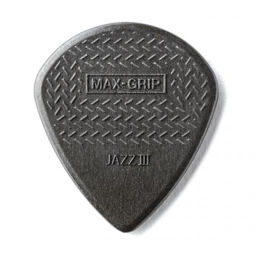 Медіатори Dunlop 471P3C Max-Grip Jazz III Carbon Fiber Player's Pack (6 шт.) Медіатори Dunlop 471P3C Max-Grip Jazz III Carbon Fiber Player's Pack (6 шт.)