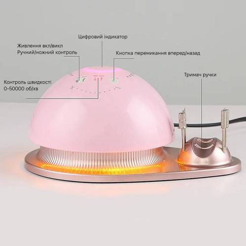Фрезер для манікюру та педикюру SML M21 Pink Фрезер для манікюру та педикюру SML M21 Pink