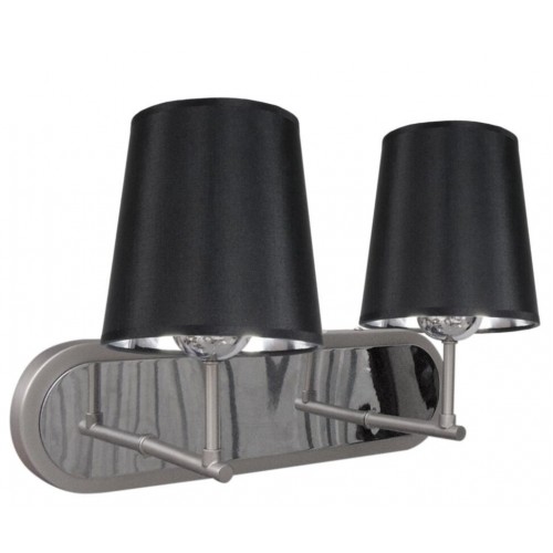 Бра Candellux Milonga 40x30 см Сріблястий (22-53503)