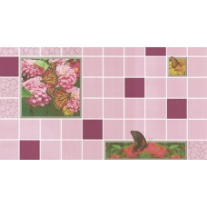 Шпалери на паперовій основі Шарм 135-06 Батерфляй червоно-фіолетові (0,53х10м.)