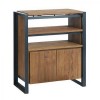 Комод у стилі Loft NS-265 930x750x400 мм Черный в інтернет супермаркеті PbayMarket!