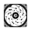 Вентилятор ID-Cooling NO-12015-XT ARGB, 120x120x15мм, 3-pin/4-pin PWM, сірий із чорним, білим в інтернет супермаркеті PbayMarket!
