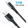 Кабель Grand-X USB-USB Type-C, 3A, 1.2м, Fast Сharge, Black (FC-12B) в інтернет супермаркеті PbayMarket!