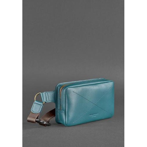 Сумка поясна BlankNote DropBag mini Бірюзовий (BN-BAG-6-malachite) Сумка поясна BlankNote DropBag mini Бірюзовий (BN-BAG-6-malachite)