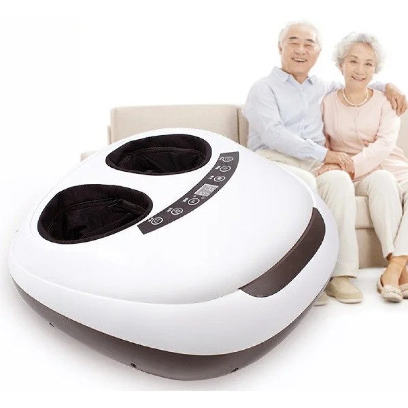 Масажер для ніг і ступень з підігрівом Benbo BZ-9028 Білий (1454184647)