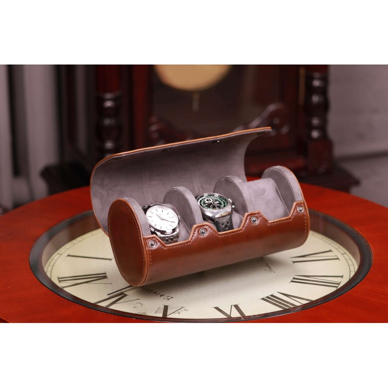 Шкатулка для зберігання годинників Salvadore PB/3621/3.DBR 22x10x8.5 см Сіро-коричневий