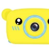 Дитячий цифровий фотоапарат Smart Kids KM-89 Ведмедик Teddy Full HD, 12 МП Жовтий + Карта пам'яті 32 ГБ
