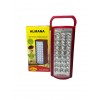 Power Bank+ручний ліхтар 2в1 акумуляторний Almana KP-6324 24 LED Червоний (1937278440)