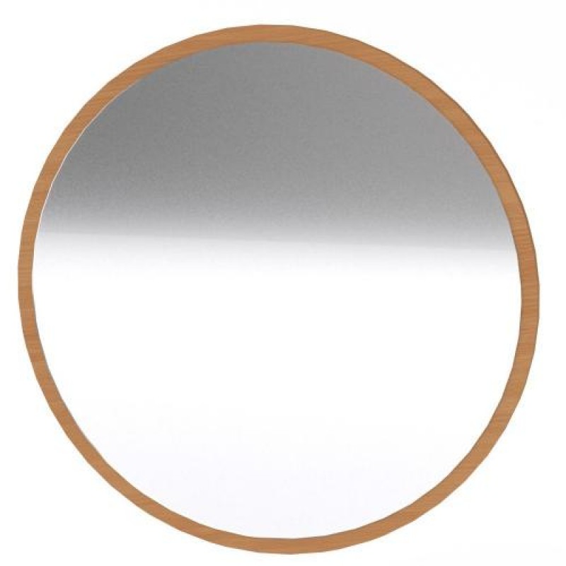 Дзеркало 5 для вітальні Компанит 82х2х82 см Бук