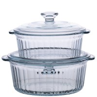 Набір каструль YIWU 1,5 2,3 л Прозорий (HP-34-26)