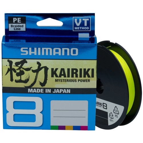 Шнур Shimano Kairiki 8 PE Yellow 150м 0.10мм 6.5кг/14lb (2266-97-00) в інтернет супермаркеті PbayMarket!