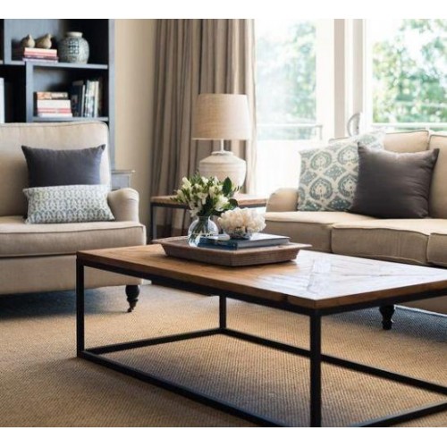 Журнальний столик GoodsMetall 1000х450х450 у стилі Лофт 