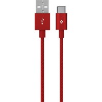 Кабель Ttec (2DK18K) USB-Type-C, AlumiCable, 1.2м, Red