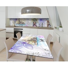 Наклейка 3Д вінілова на стіл Zatarga «Місто на воді» 650х1200 мм (Z184346/1st)