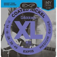Струни для електрогітари D'Addario EXP115 Blues/Jazz Rock Electric Guitar Strings 11/49 Струни для електрогітари D'Addario EXP115 Blues/Jazz Rock Electric Guitar Strings 11/49