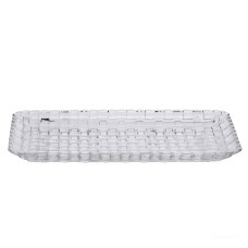 Блюдо для закусок YIWU 25x12.5x1.5 см Прозорий (HP-YH-33)