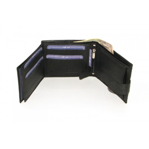 Гаманець чоловічий Paul Rossi (N992L-GTN BLACK) Гаманець чоловічий Paul Rossi (N992L-GTN BLACK)