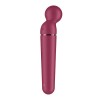 Вібромасажер Satisfyer Planet Wand-er Berry/Rosegold