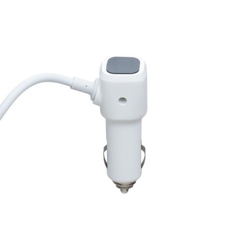 Авто зарядний пристрій Hoco Z13 LCD Сталевий